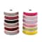 Gwen Studios 3/8&#x22; x 2yd. Sheer &#x26; Metallic Holiday Ribbon Pack, 24ct.